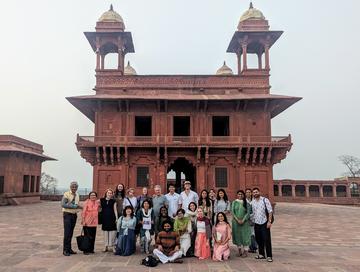 HAA100r India group at Fatehpur Sikri Mar 2024